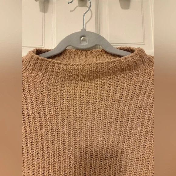 Rachel Zoe Oversized Mock Neck Chunky Knit Sweater - Picture 4 of 13